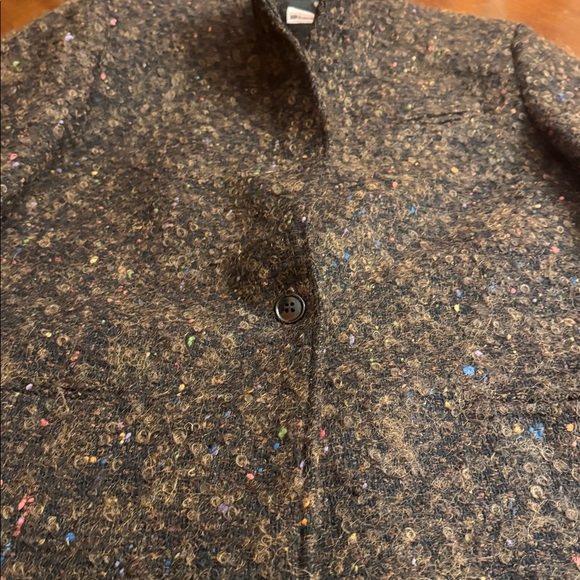 Bianca Brown Tweed Blazer Size 12 - Picture 8 of 16